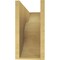 Ekena Millwork 7"W x 21"D x 14"H Classic Carmel Rough Cedar Woodgrain TimberThane Corbel, Primed Tan CORUR07X21X14CARRCPR - alternate 6